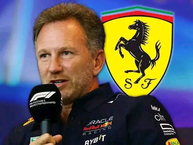 BREAKING: Christian Horner has unexpectedly left Red Bull Racing, ending his contract five years early. He will be joining Ferrari on a lucrative deal valued at $15 million annually.