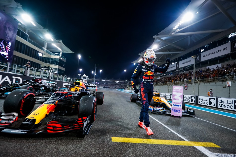 Abu Dhabi GP: Max Verstappen claims record-extending win as Mercedes hold off Ferrari in constructors battle