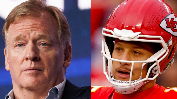 On his outburst with Patrick Mahomes regarding the referee, Roger Goodell expressed his sentiments.