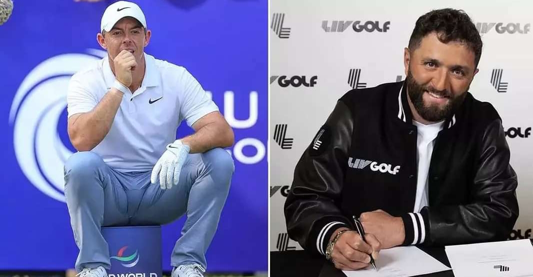 The £450 million LIV Golf contract is a jab; Rory McIlroy takes on Jon Rahm