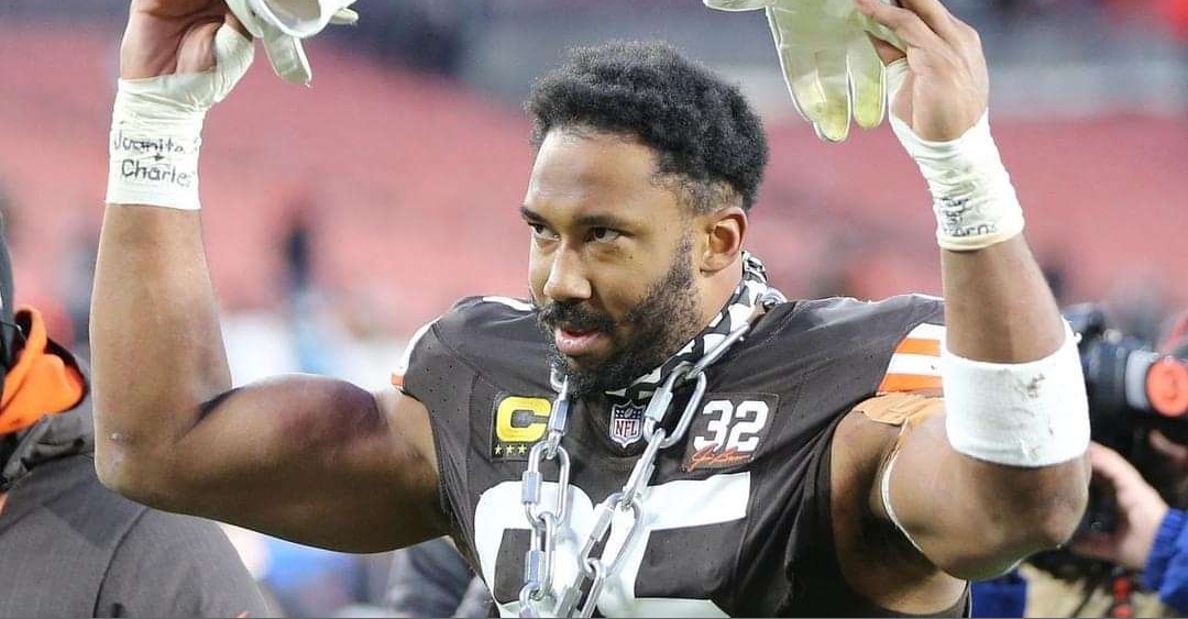 Myles Garrett of the Browns is receiving the highest praise from NFL referees, who are treating him like Shaquille O’Neal.