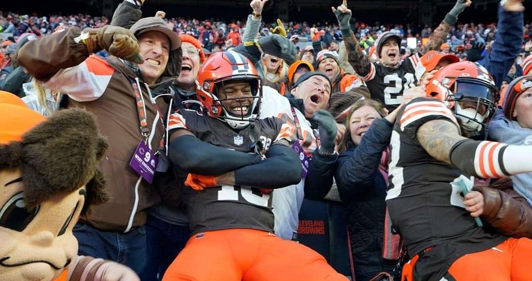 Cleveland Browns persevering through serious injuries, beating the odds, amassing victories, and getting closer to the postseason