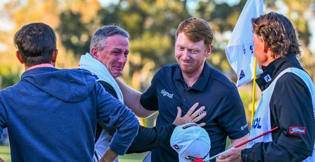 “Greater Than Golf”: A few weeks after losing his three-year-old daughter, Hayden Springer was awarded a PGA Tour card.