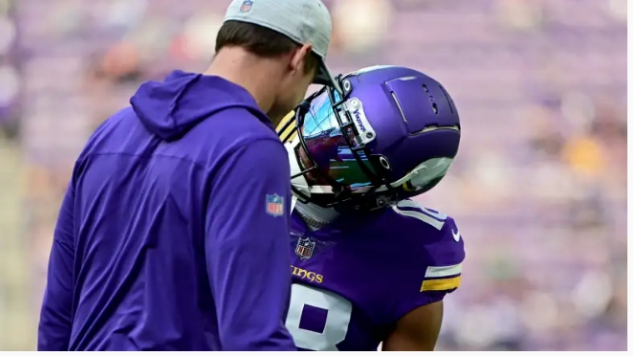 An insider claims the Vikings are set to lose their esteemed coach, Justin Jefferson.