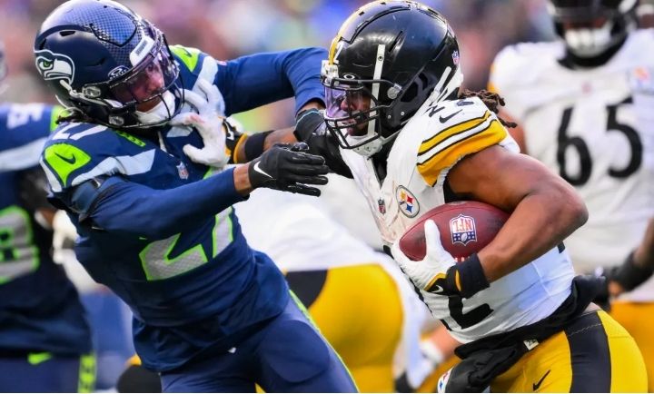 Epic response by Steelers RB Najee Harris  for winning Angry Runs