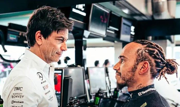 Toto Wolff declares on the eve of his most recent contract, “I’m staying at Mercedes to beat Red Bull with Lewis Hamilton.”