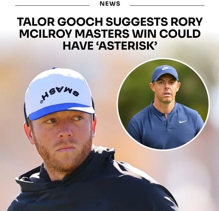 Gooch proposes that there may be an asterisk attached to McIlroy’s victory at the Masters.