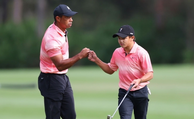 TIGER WOODS’ SON CHARLIE WOODS IS 825/1 TO WIN THE MAJOR BEFORE THE AGE OF 25!