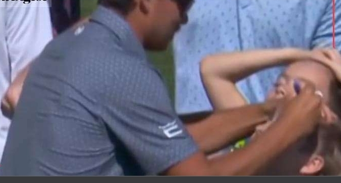 Golf News; Rickie Fowler autographs kids’ foreheads as Players Championship gets off to totally normal start