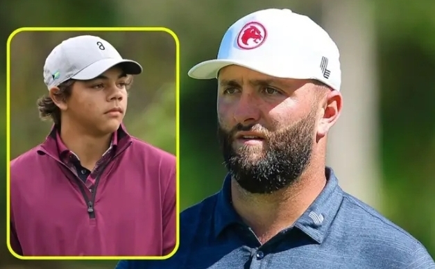 JON RAHM comments on CHARLIE WOODS