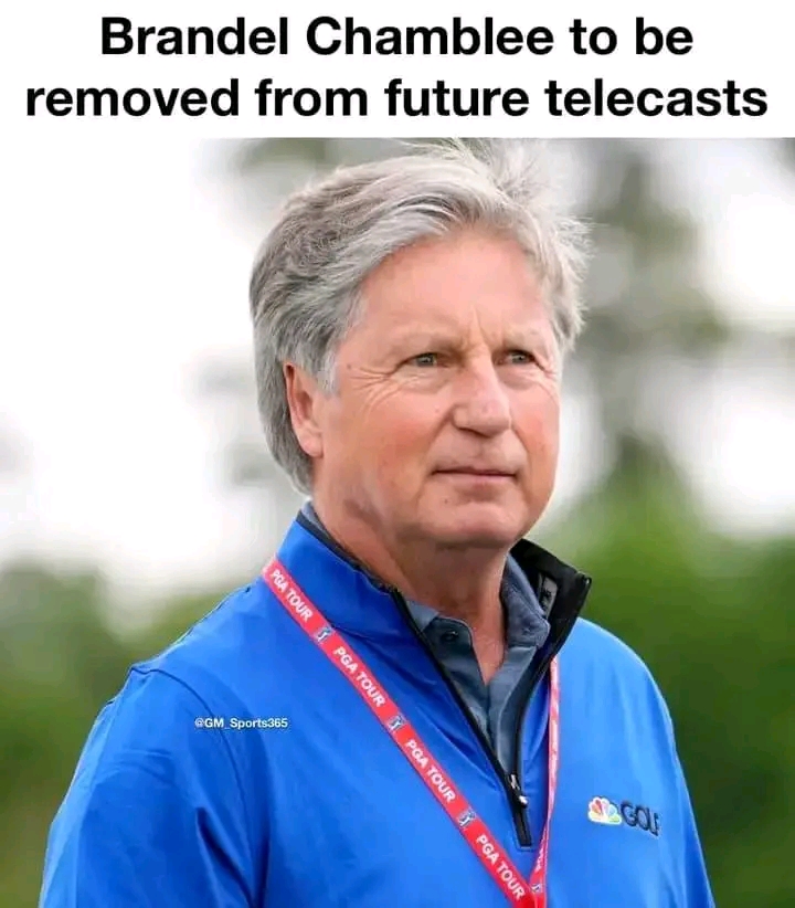 BREAKING: Brandel Chamblee have been sanctioned and removed from telecasts