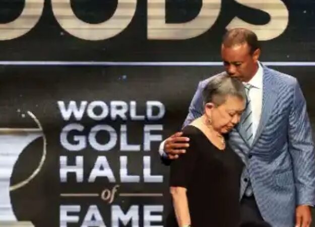 Tiger Woods’ mother narrowly escaped de@th, but his reaction upon hearing the news was quite strange (video)