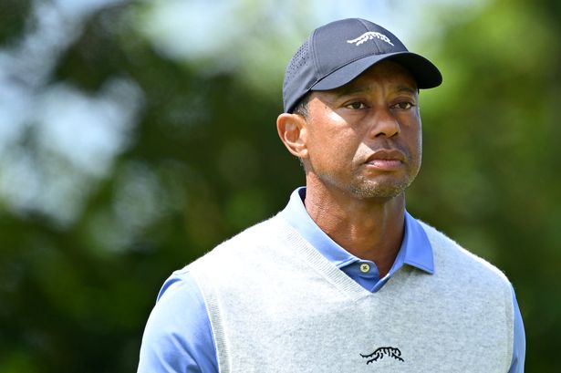 It is clear for Tiger Woods Open Remet to talk about practice with Justintin Mus.