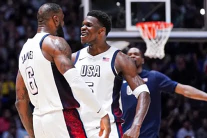 LeBron James gets the job done against Germany in last Team USA game before Paris