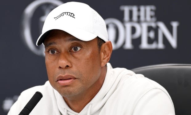 He’s not a past champion’: Woods hits back at Montgomerie and dismisses retirement talk