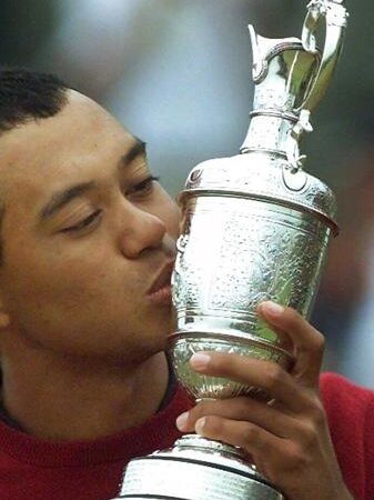 Today’s Sports Magazine, July 23 – Tiger Woods (age 24) becomes the youngest player to win a career Grand Slam title.