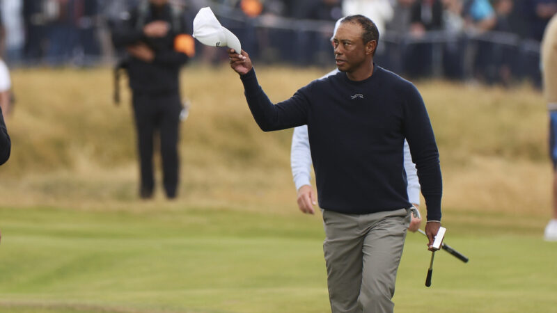 Tiger Woods struggles to opening-round 79 at The Open Championship