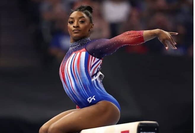 Simone Biles causes a stir with new look at the gymnastics team ahead of the Olympics