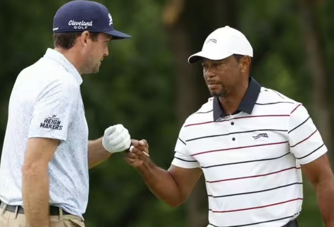 Keegan Bradley meets with ‘The Boys’ for Ryder Cup showdown after blocking Tiger Woods at British Open