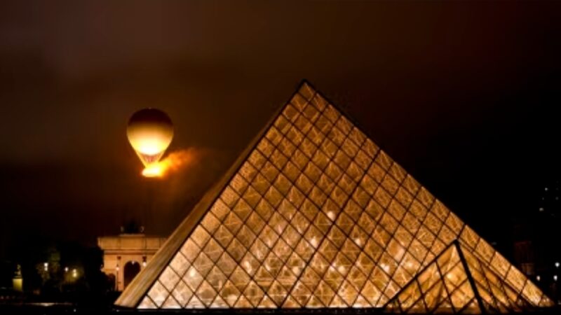 Olympic ceremony lights up rainy Paris, Olympics officially open