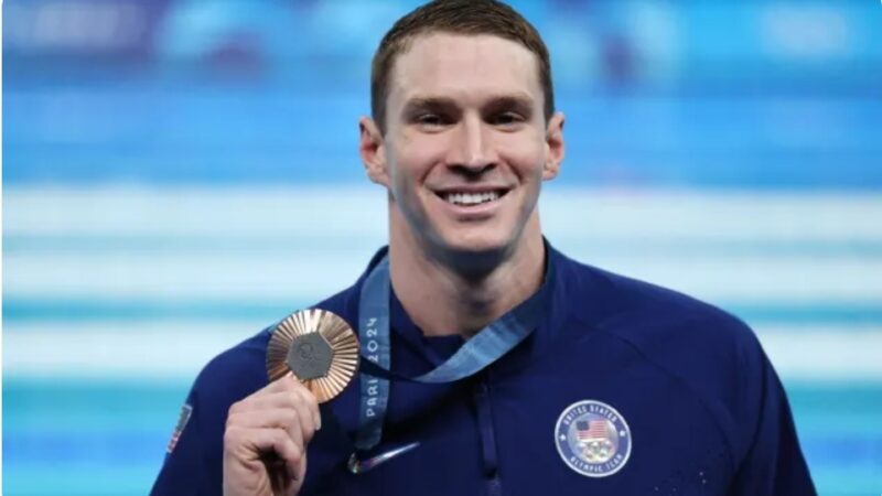 Ryan Murphy wins his seventh Olympic medal but US miss out on gold in pool