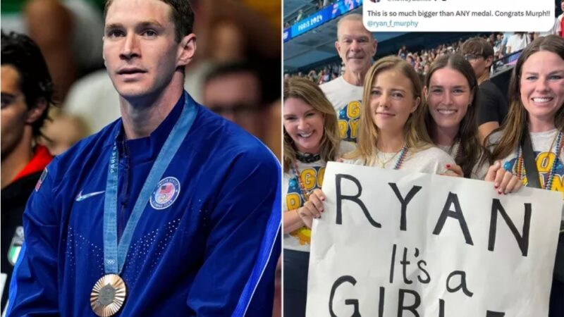 Olympic Swimmer Ryan Murphy Learns His Baby’s Sex After Winning Bronze Medal