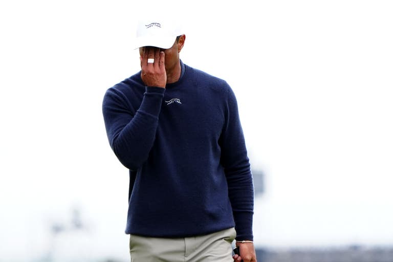 Tiger Woods not giving up on Open career after Troon disappointmentThe