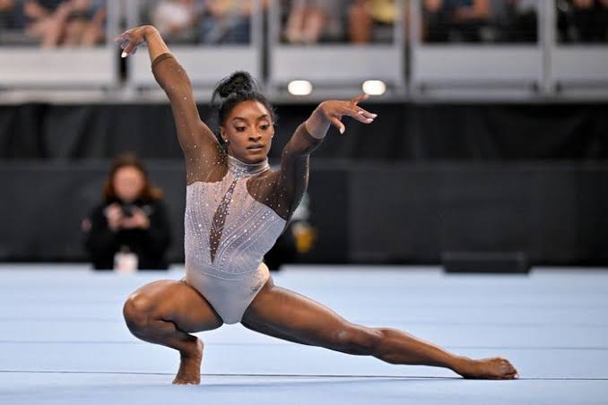 US gymnast Simone Biles says she is “confident” ahead of Paris 2024