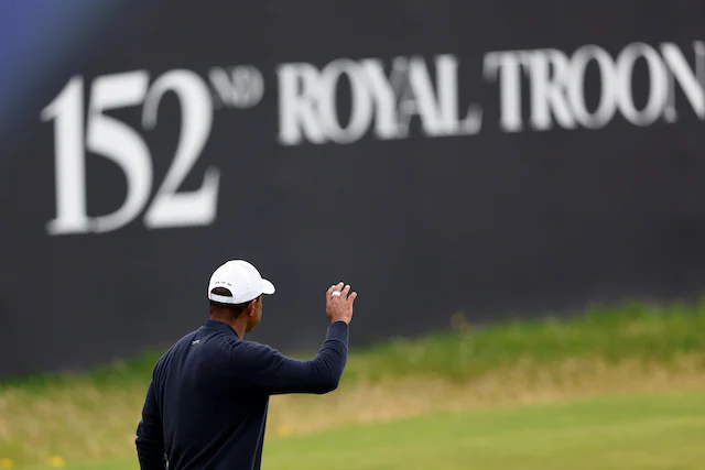 Tiger Woods looks on the bright side despite missing British Open