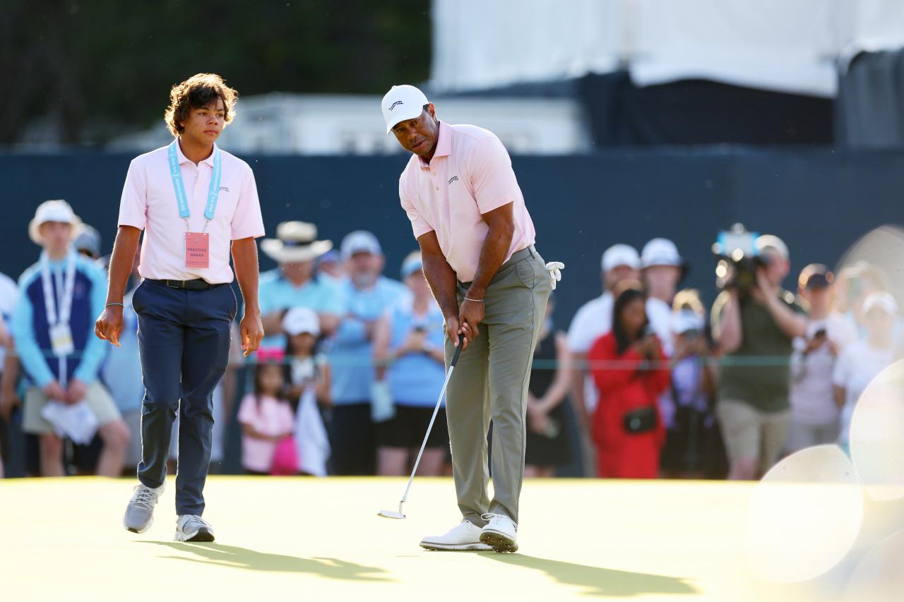 U.S. Open 2024: Why Charlie Woods is Tiger’s new swing coach