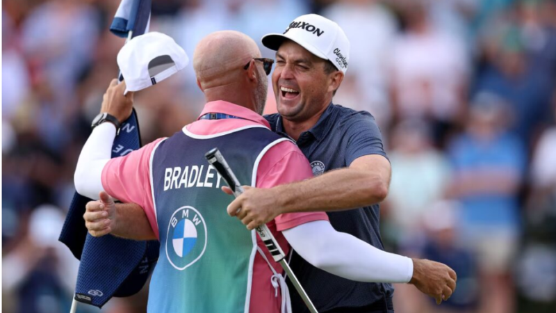 In a not-so-surprising turn of events, Keegan Bradley has made a bold claim about Ludvig Aberg ahead of their BMW Championship showdown.