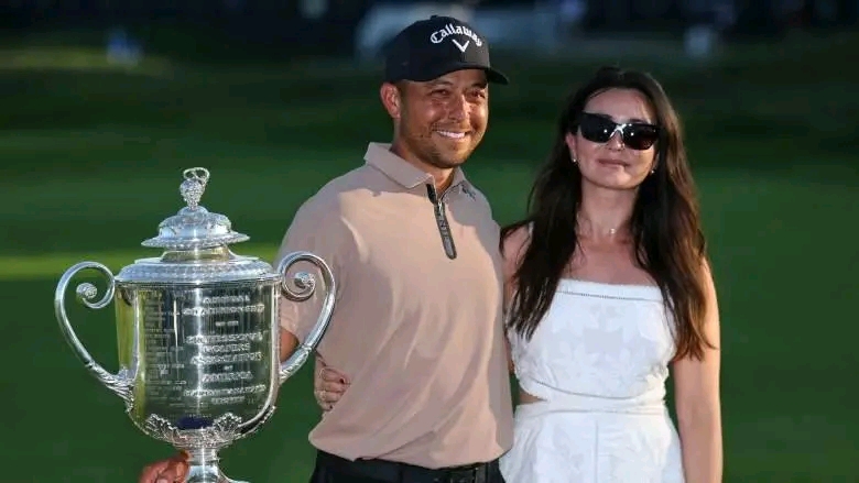 Home2024August9xander Schauffele, Maya’s wife sends valuable messages during magnificent races. The following complete information 👇👇👇👇👇