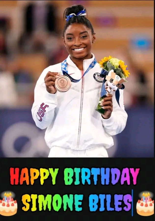 very interested story in Simone Biles birthday 🎂