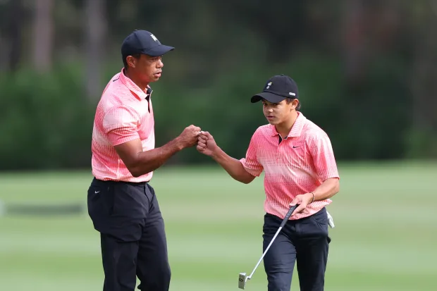 Tiger, Charlie Woods Admit They ‘Suck’ At Important Part Of Golf