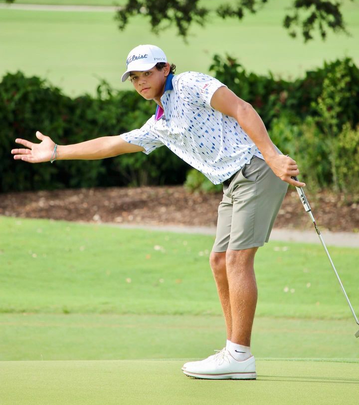 Charlie Woods Bounces Back From US Junior Disappointment To Win First ‘Major’ Tournament