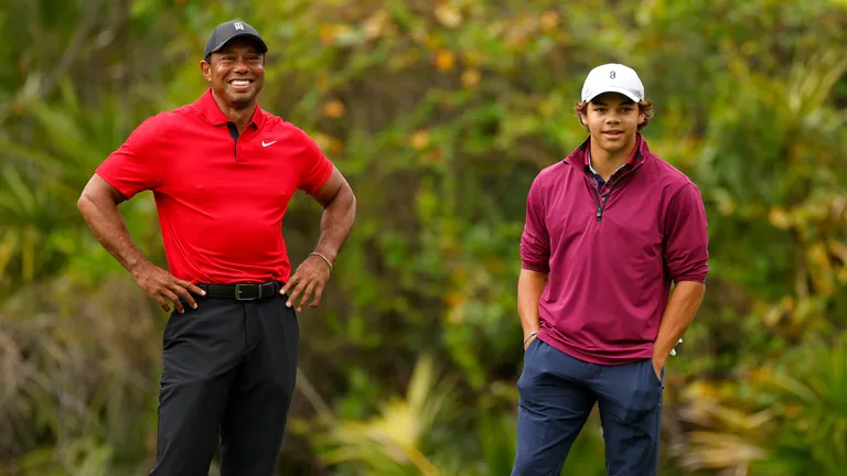 Tiger Woods Flies To Michigan To Support Son Charlie At US Junior Amateur