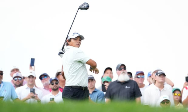 Charlie Woods, son of Tiger, draws crowds but misses cut at US Junior Amateur