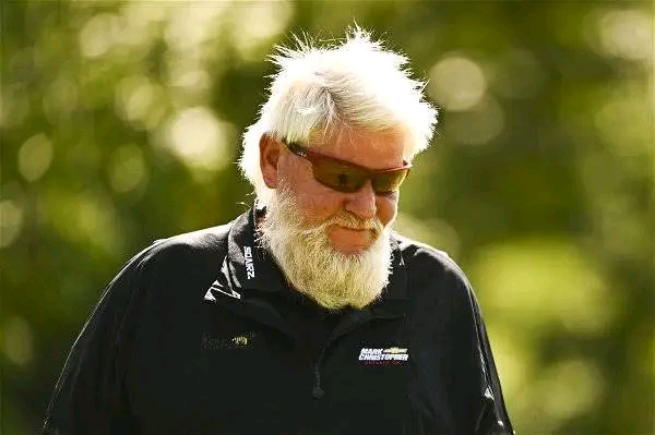 John Daly has once burst into tears after….