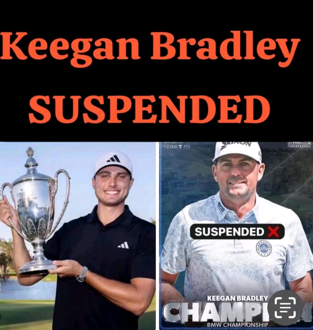 Keegan Bradley crowned winner and Ludwig Oberg suspended by PGAT for cheating at BMW Championship, 🏆