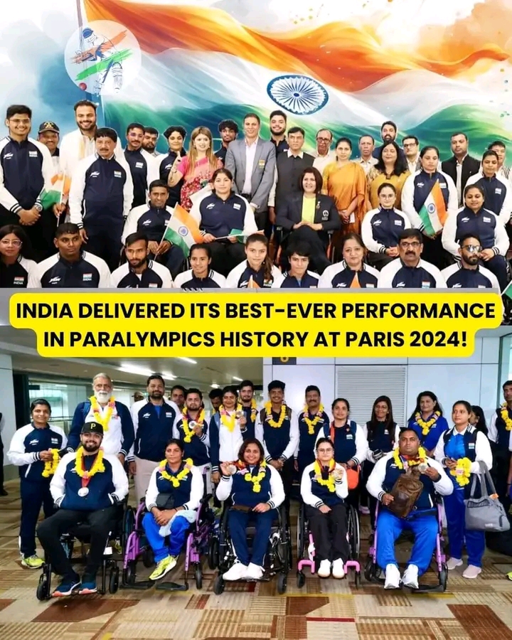 India created history at the Paris Paralympics by winning a staggering 29 medals, breaking all previous records.