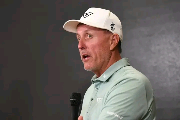 Golf legend Phil Mickelson was taken to hospital today after collapsing unexpectedly during a private event.