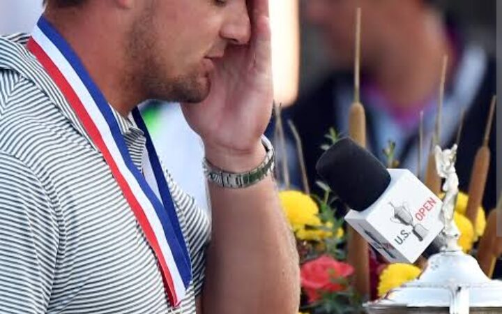 US golf champion Bryson DeChambeau breaks down in tears after making a sensational revelation at LIV Golf Nashville.