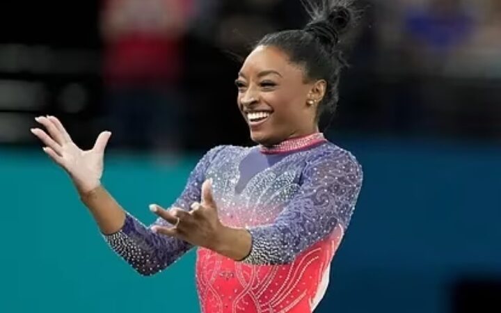 New skill on the horizon? Simone Biles returns to training ahead of Gold Over America Tour