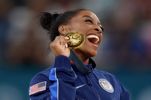 How many Olympics Simone Biles won as Rising Part 2 released on Netflix