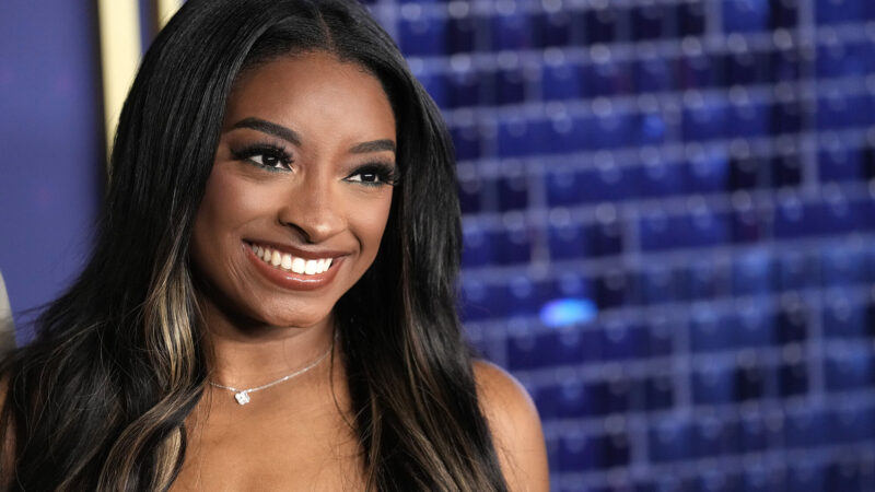 Jonathan Owens leaves Simone Biles alone, the gymnast stuns in a special Galia Lahav dress