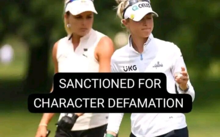 LPGA to Suspend USA NELLY KORDA and Lexi Thompson for accusing LYDIA KO