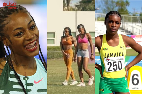 Jamaican young sprint star Alana Reid continues to train with Sha-Kari Richardson at Star Athletics Club in Florida.