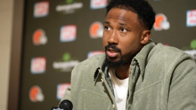 Cleveland Browns standout Garrett sat out practice due to a foot injury, leaving his availability for Sunday’s game against the Jacksonville Jaguars uncertain.