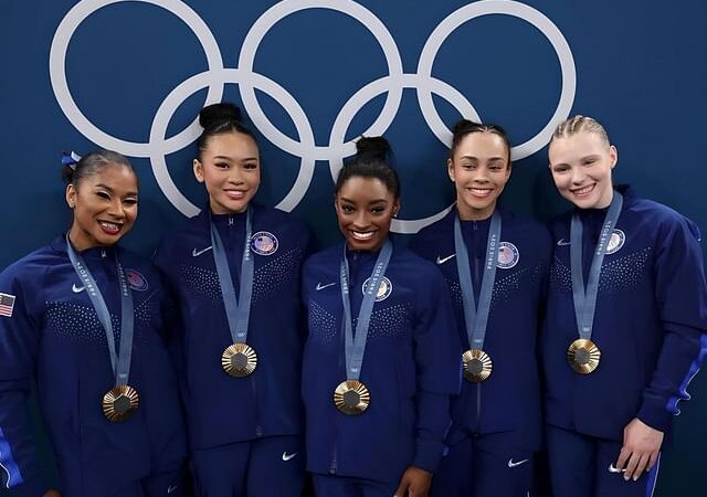 You don’t want this night to go away’ – Simone Biles emotionally describes winning her first gold medal after heartbreak at Tokyo Olympics