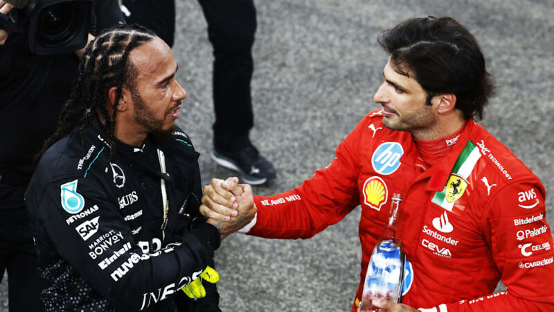 Carlos Sainz has shared his feelings following the “shocking” announcement that Lewis Hamilton will be taking over his spot at Ferrari for the 2025 season, confessing he “wasn’t ready” for this turn of events.